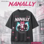 Nanally Streetwear NTE T-Shirt 나나리 이환 굿즈 Neverness to Everness グッズ nte.global