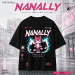 Nanally Streetwear NTE T-Shirt 나나리 이환 굿즈 Neverness to Everness グッズ nte.global