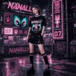 Nanally Streetwear NTE T-Shirt 나나리 이환 굿즈 Neverness to Everness グッズ nte.global