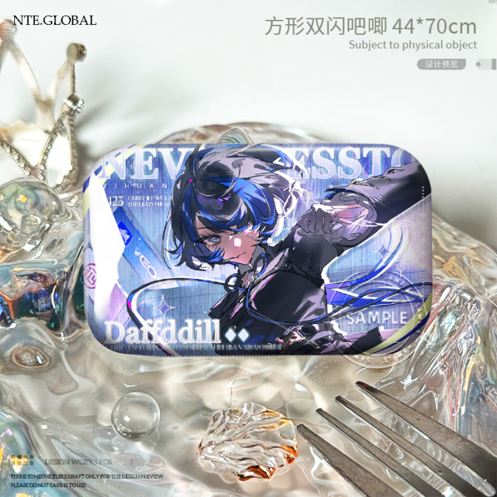 NTE Neverness to Everness Character Holographic Tinplate Badge Neverness to Everness グッズ NTE グッズ 이환 굿즈 | nte.global