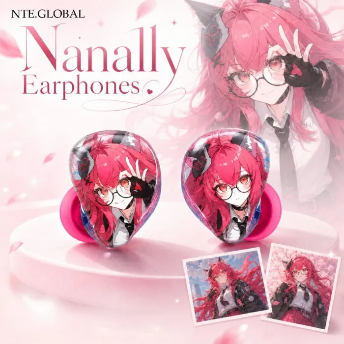 Nanally NTE Hi-Fi Earphones 나나리 이환 굿즈 nte.global