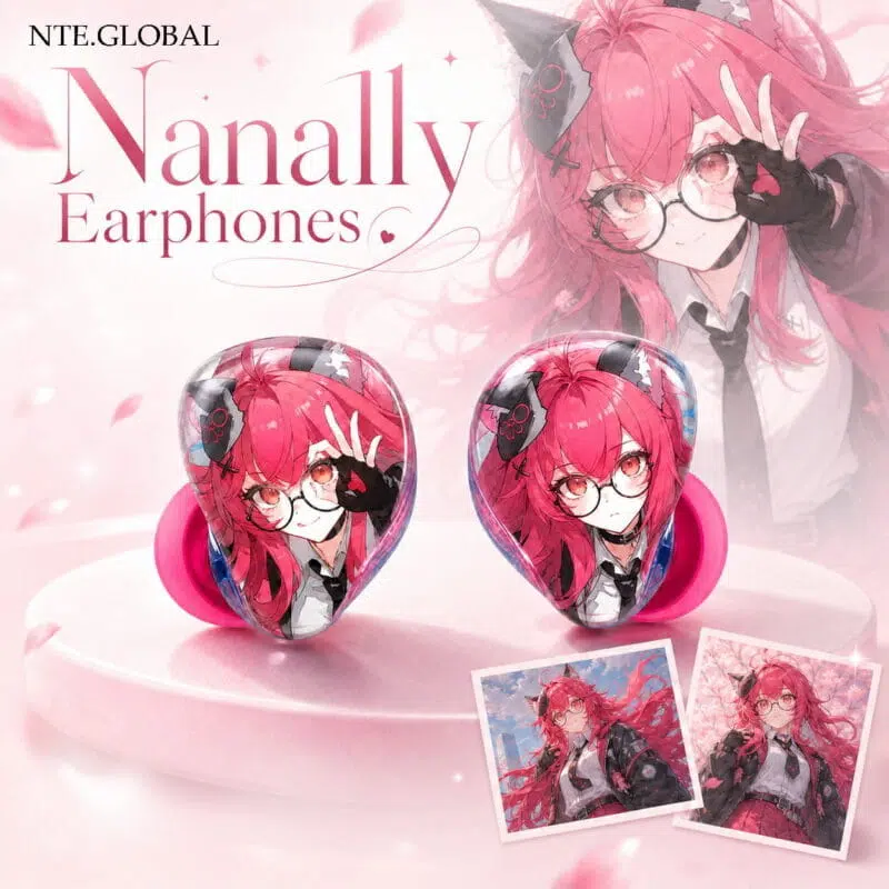 Nanally NTE Hi-Fi Earphones 나나리 이환 굿즈 nte.global