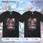 Nanally Shirt - Neverness to Everness - NTE Anomaly Hunter Streetwear - Ichi-daime Coluccis Eibon Antique Shop Anime Tee 이환 굿즈 Neverness to Everness グッズ NTE グッズ | nte.global
