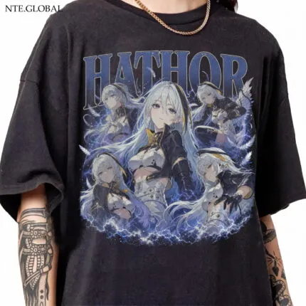 Hathor NTE Vintage Graphic T-shirt 하토르 이환 굿즈 nte.global
