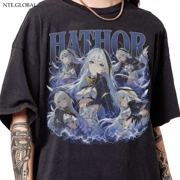 Hathor NTE Vintage Graphic T-shirt 하토르 이환 굿즈 nte.global