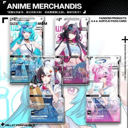 NTE GS25 Collaboration Shinku Mint Lacrimosa Chiz Acrylic Pass Pendant |  | nte.global