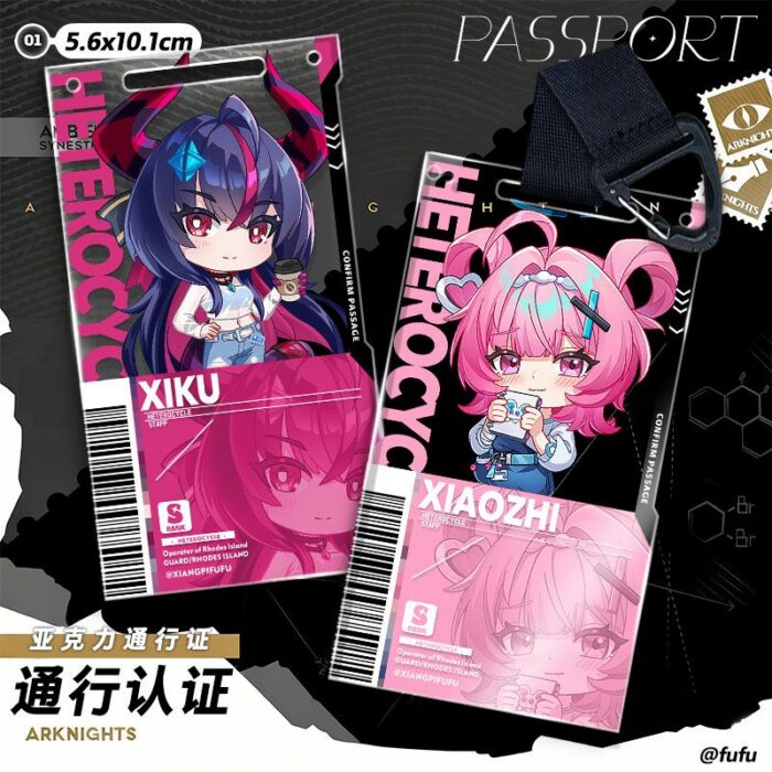 NTE GS25 Collaboration Mint Lacrimosa Chiz Shinku Acrylic Pass Keychain |  | nte.global