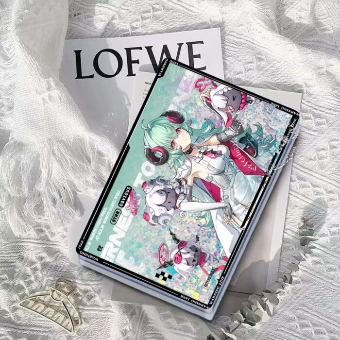 NTE Shinku Iroi Glitter Acrylic Card Brick | nte.global NTE グッズ 이환 굿즈 | Shinku, NTE 真紅