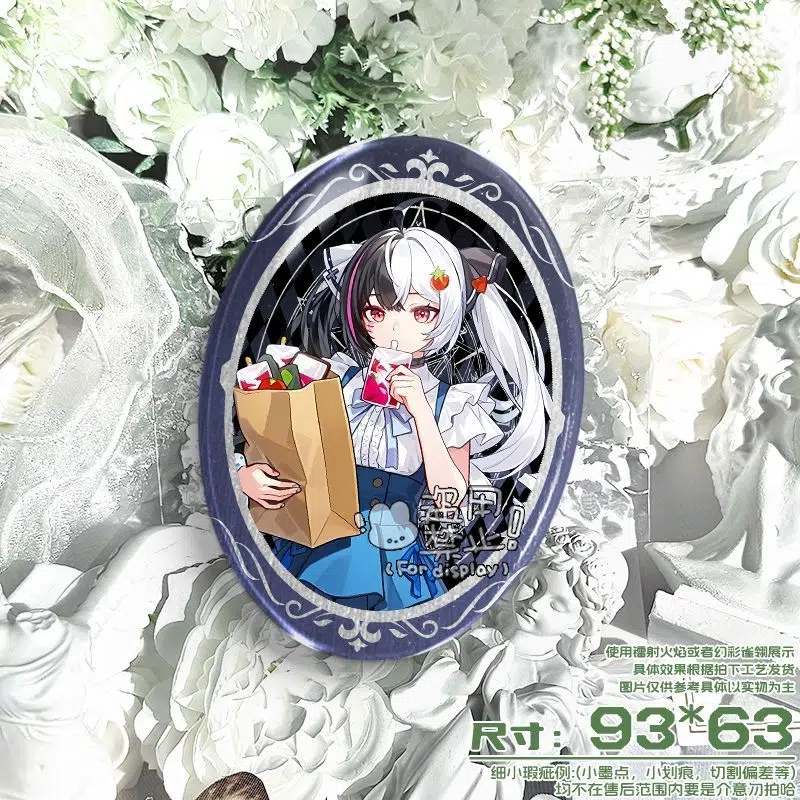 商品展示 NTE GS25 Lacrimosa Shinku Chiz Mint Oval Badge 商品展示