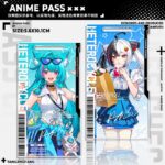 NTE GS25 Collaboration Mint Lacrimosa Chiz Shinku Acrylic Pass Keychain |  | nte.global
