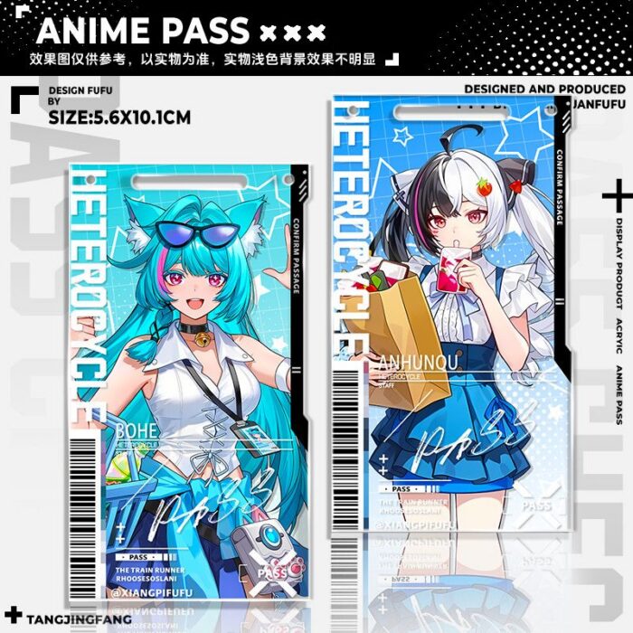 NTE GS25 Collaboration Mint Lacrimosa Chiz Shinku Acrylic Pass Keychain |  | nte.global