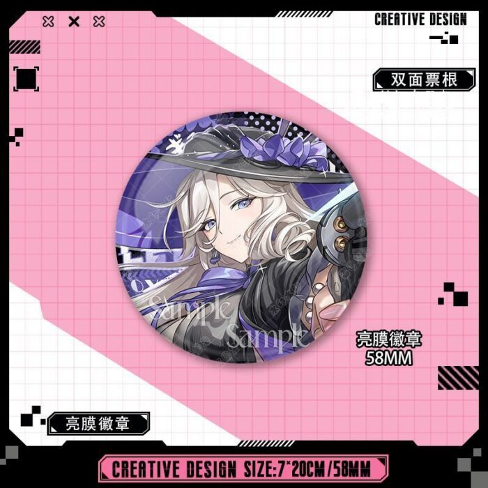 NTE Nanally Mint Lacrimosa Jiuyuan Ticket Badge Set |  | nte.global