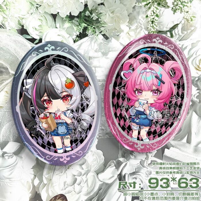NTE GS25 Lacrimosa Shinku Chiz Mint Oval Badge |  | nte.global