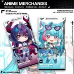 NTE GS25 Collaboration Shinku Mint Lacrimosa Chiz Acrylic Pass Pendant |  | nte.global