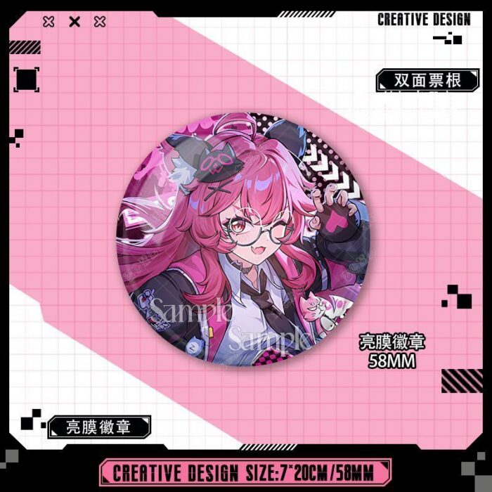 NTE Nanally Mint Lacrimosa Jiuyuan Ticket Badge Set |  | nte.global
