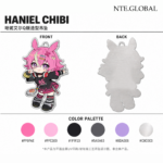 NTE Haniel Stainless Steel Chibi Necklace | nte.global