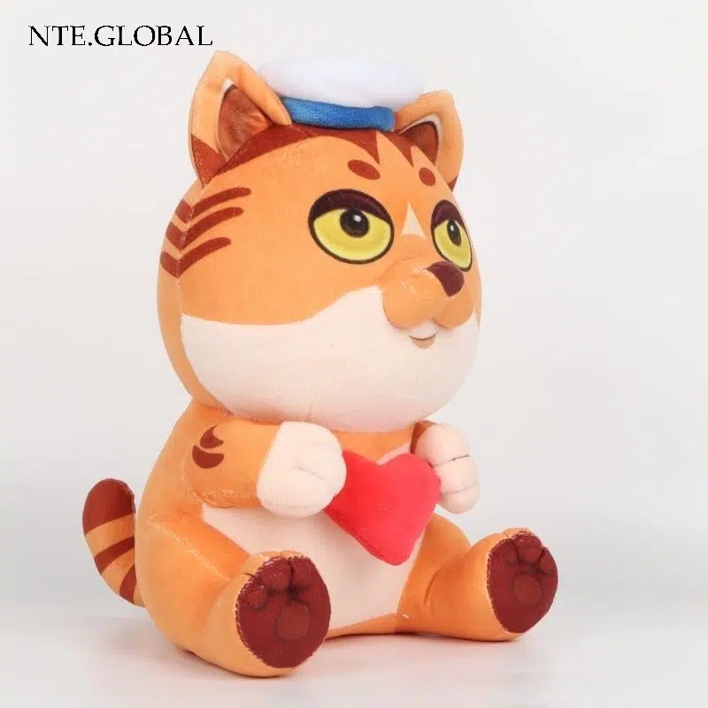 NTE Cat Plushie Holding Heart Plush Doll Miles Apart Neverness to Everness Merch