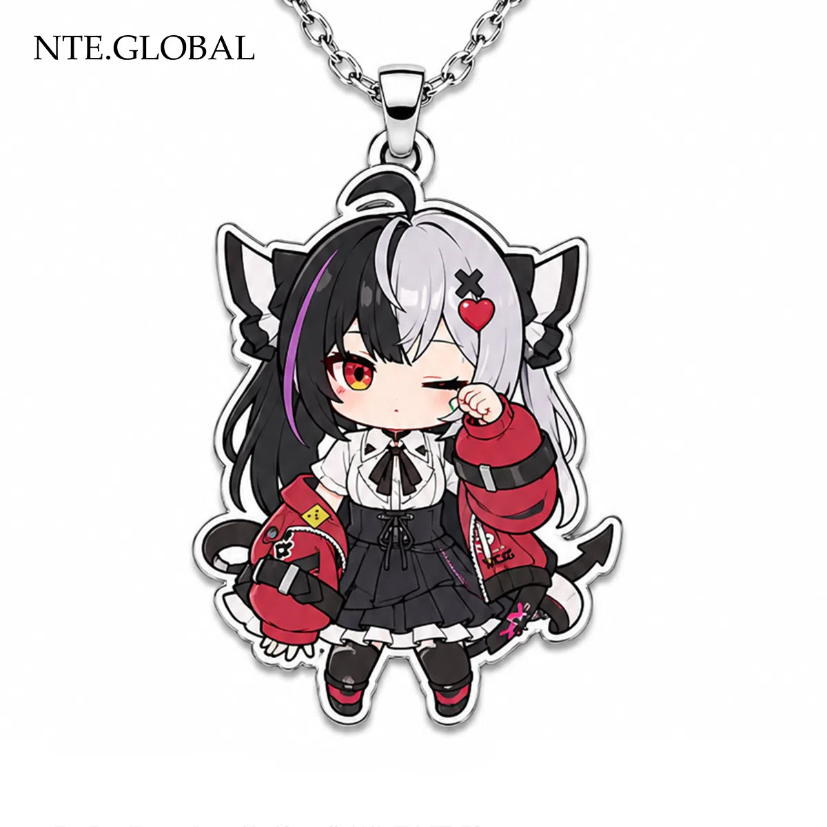 NTE Lacrimosa Stainless Steel Chibi Necklace Neverness to Everness Merch ラクリモーサ Neverness to Everness グッズ NTE グッズ 이환 굿즈 라크리모사 | nte.global NTE Lacrimosa Stainless Steel Chibi Necklace Neverness to Everness Merch ラクリモーサ Neverness to Everness グッズ NTE グッズ 이환 굿즈 라크리모사 | nte.global