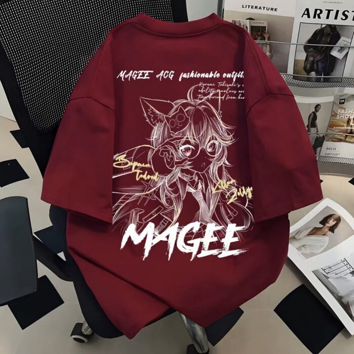 NTE Nanally Cotton Graphic Line Drawing Style T-Shirt | nte.global