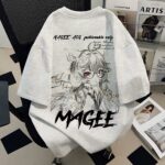 NTE Nanally Cotton Graphic Line Drawing Style T-Shirt | nte.global