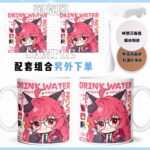 NTE Multiple Character Ceramic Mug | nte.global NTE グッズ 이환 굿즈 | Nanally, NTE 나나리, NTE ナナリ, Mint, NTE 민트, NTE ミント, Chiz, NTE 치즈, NTE ちいちゃん