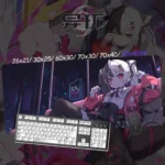 NTE Nanally Mint Lacrimosa Large Gaming Mouse Pad Neverness to Everness Merch | nte.global