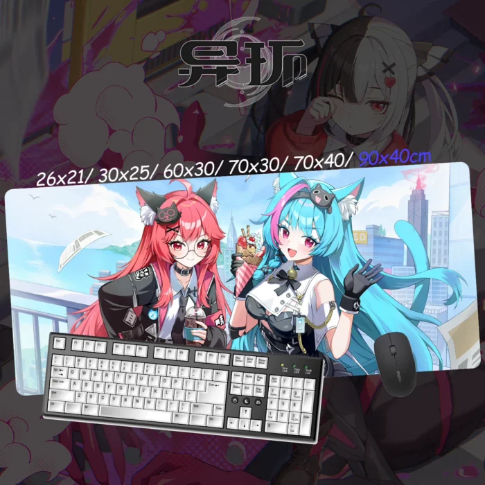 NTE Nanally Mint Lacrimosa Large Gaming Mouse Pad Neverness to Everness Merch | nte.global