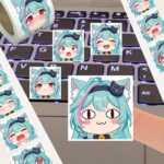 NTE Mint Sticker Set Neverness to Everness Merch | nte.global NTE グッズ 이환 굿즈 | Mint, NTE 민트, NTE ミント