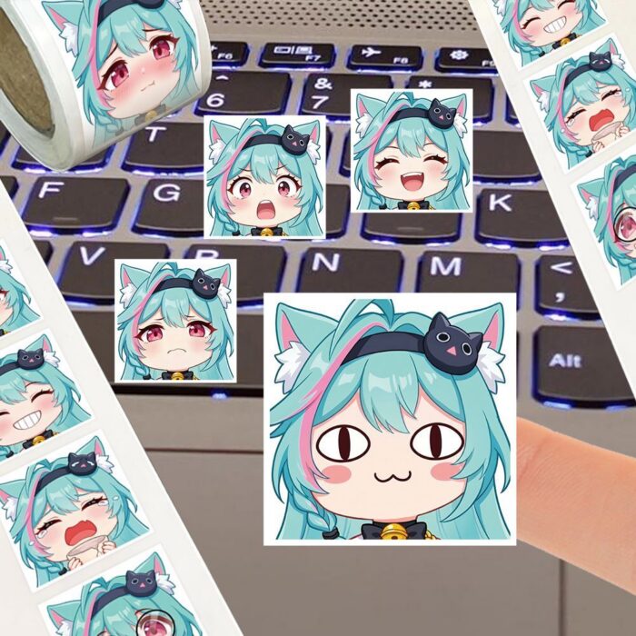 NTE Mint Sticker Set Neverness to Everness Merch | nte.global NTE グッズ 이환 굿즈 | Mint, NTE 민트, NTE ミント