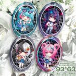 NTE GS25 Lacrimosa Shinku Chiz Mint Oval Badge |  | nte.global