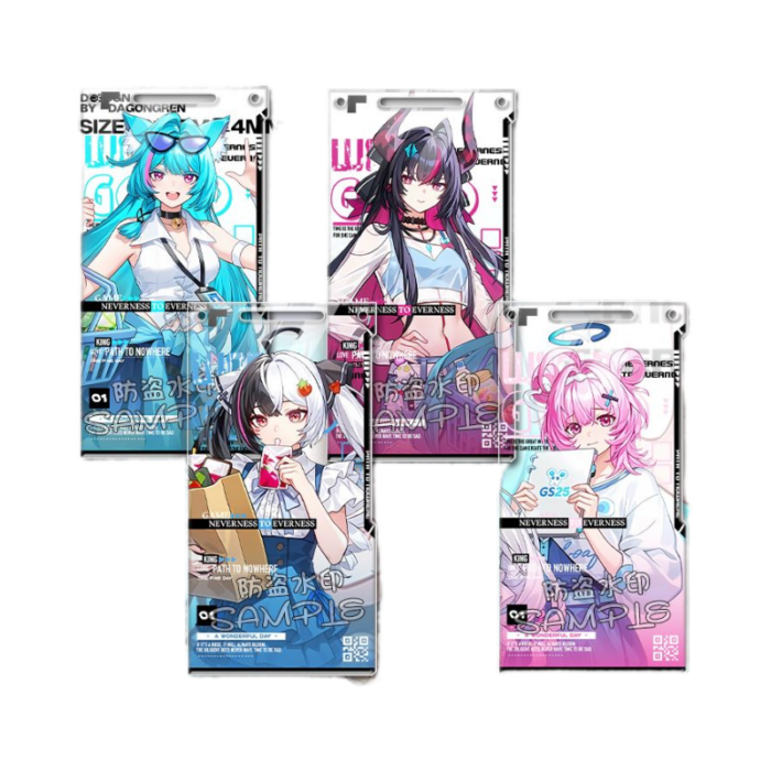 NTE GS25 Collaboration Shinku Mint Lacrimosa Chiz Acrylic Pass Pendant |  | nte.global