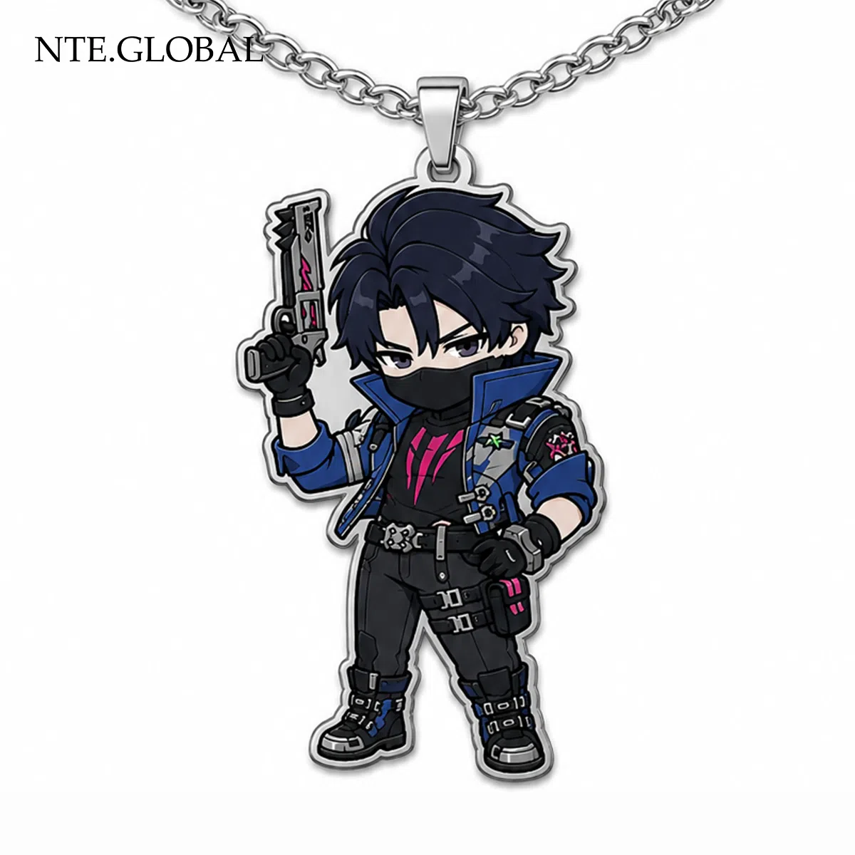 NTE Chaos Stainless Steel Chibi Necklace | nte.global