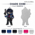 NTE Chaos Stainless Steel Chibi Necklace | nte.global