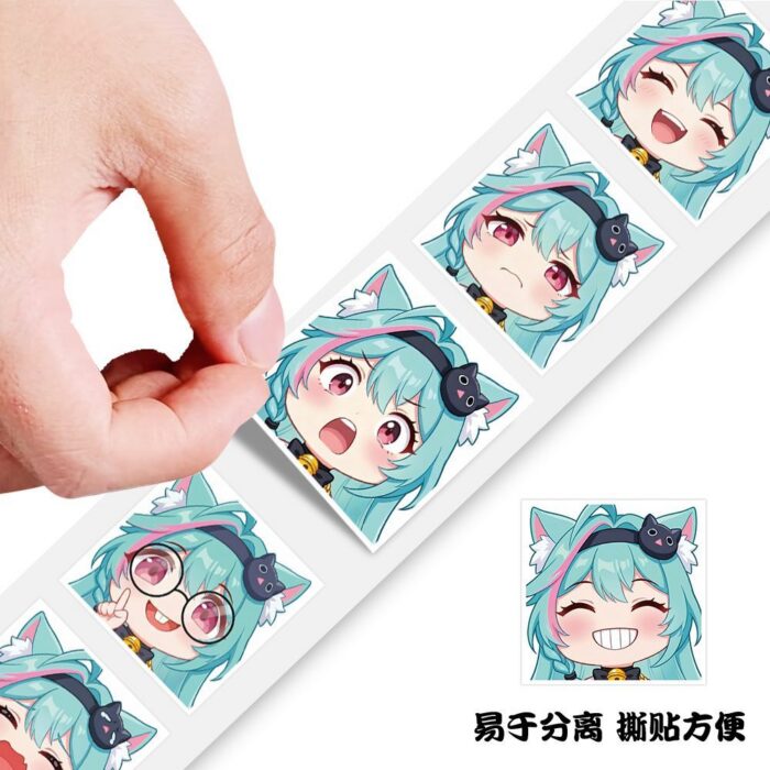 NTE Mint Sticker Set Neverness to Everness Merch | nte.global NTE グッズ 이환 굿즈 | Mint, NTE 민트, NTE ミント
