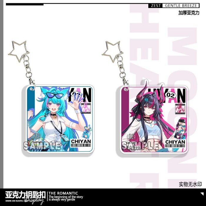 NTE Lacrimosa Mint Chiz Shinku Star Chain Acrylic Keychain |  | nte.global