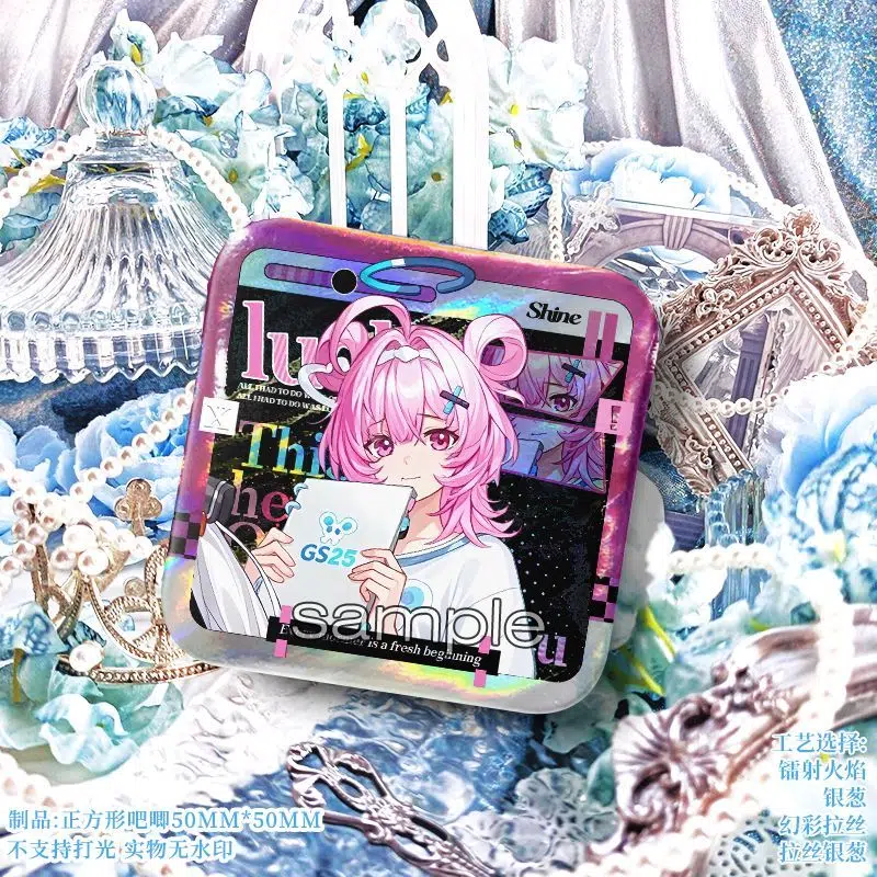 商品展示 NTE GS25 Shinku Mint Lacrimosa Chiz Square Badge 商品展示