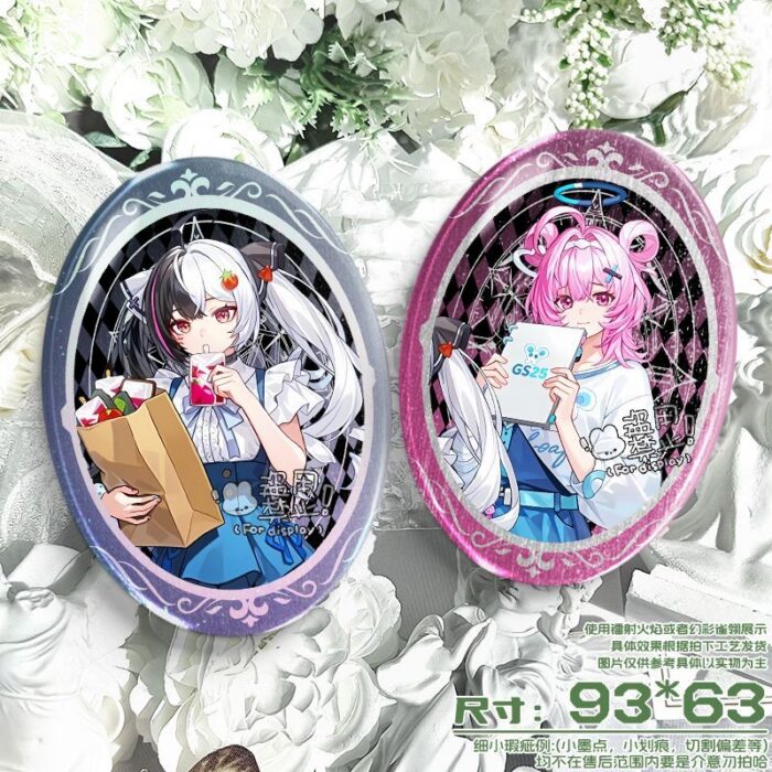NTE GS25 Lacrimosa Shinku Chiz Mint Oval Badge |  | nte.global
