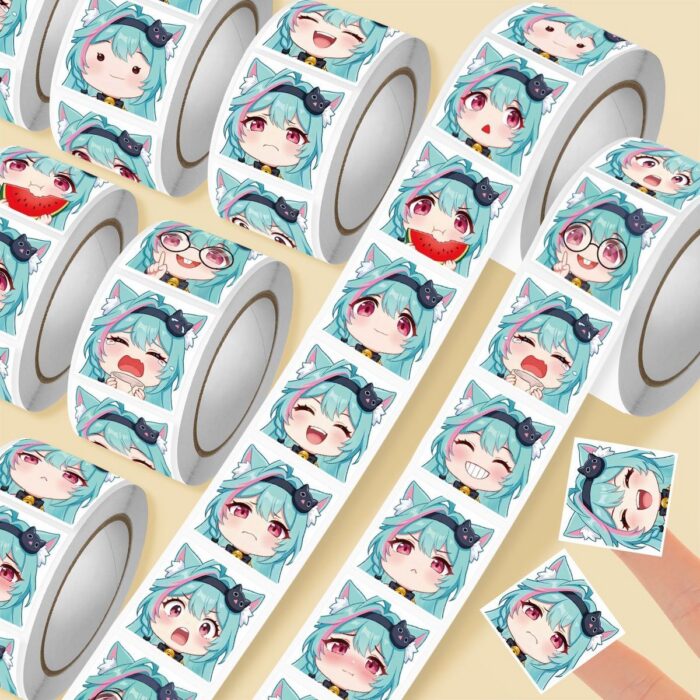 NTE Mint Sticker Set Neverness to Everness Merch | nte.global NTE グッズ 이환 굿즈 | Mint, NTE 민트, NTE ミント