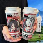NTE Lacrimosa Stainless Steel Straw Thermos Bottle | nte.global NTE グッズ 이환 굿즈 | Lacrimosa, NTE 라크리모사, NTE ラクリモーサ, Hotori