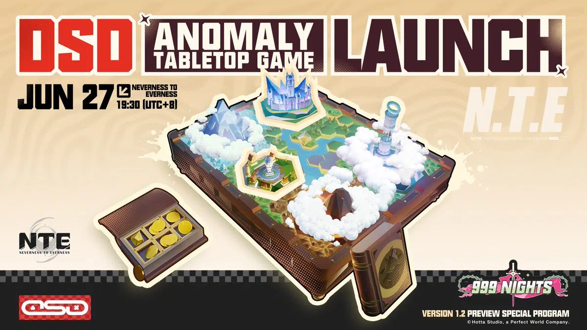 NTE Reddit Is Fully in Its Hethereau Road-Trip Era | nte.global 999 Nights tabletop game preview image from the NTE Global X account | nte.global