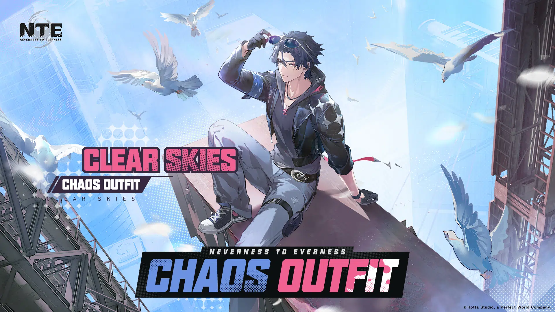 NTE Reddit Is Fully in Its Hethereau Road-Trip Era | nte.global Chaos Clear Skies outfit showcase from the NTE Global X account | nte.global