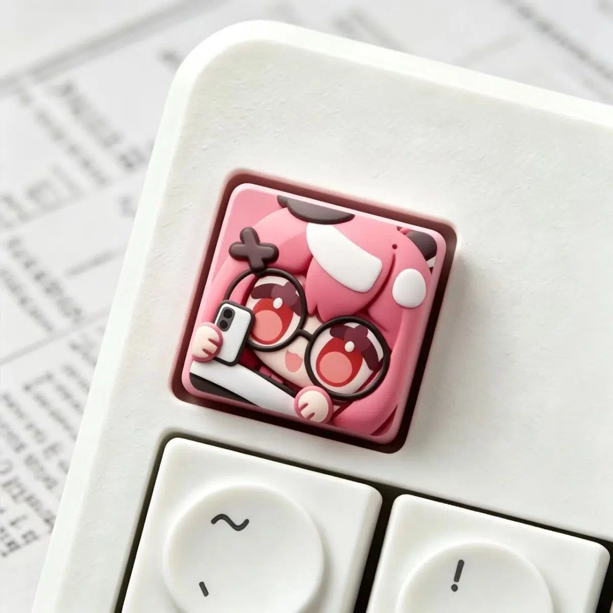 NTE Nanally 3D Resin Keycap | nte.global NTE Nanally 3D Resin Keycap | nte.global NTE グッズ 이환 굿즈 | Nanally, NTE 나나리, NTE ナナリ