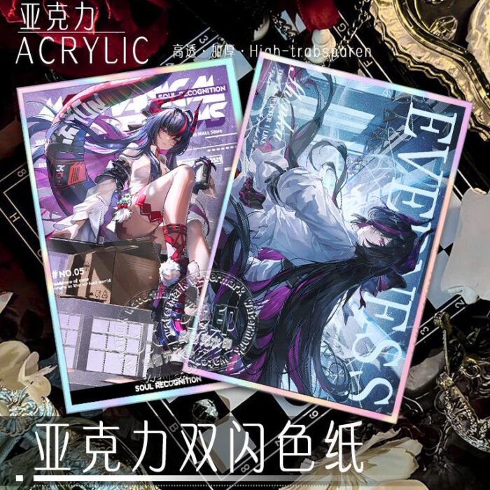 NTE Shinku Dual-Color Acrylic Shikishi Art Board | nte.global NTE グッズ 이환 굿즈 | Shinku, NTE 真紅