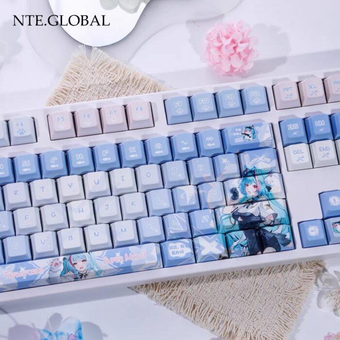 NTE Mint 120 Key Character Theme Keyboard and Keycap Set | nte.global NTE グッズ 이환 굿즈 | Mint, NTE 민트, NTE ミント
