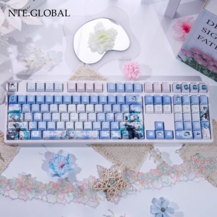 NTE Mint 120 Key Character Theme Keyboard and Keycap Set | nte.global NTE グッズ 이환 굿즈 | Mint, NTE 민트, NTE ミント