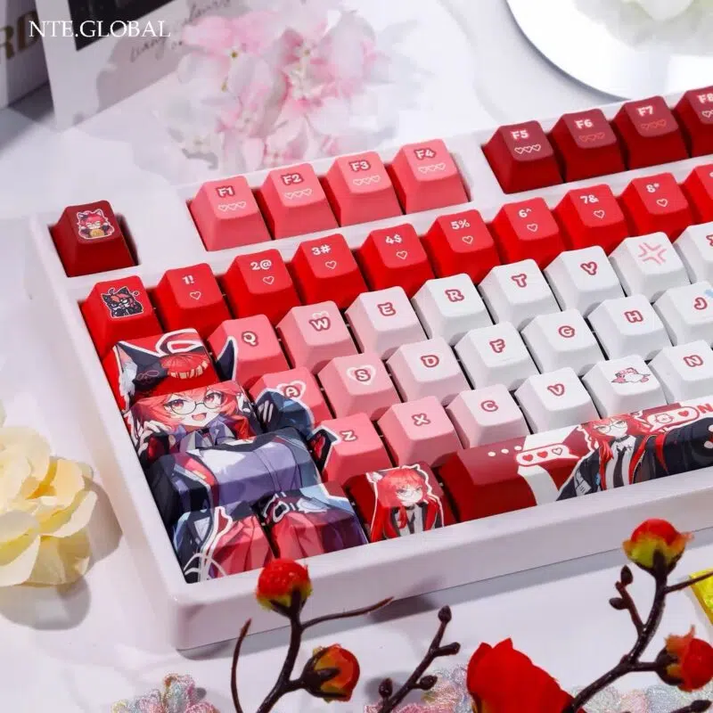NTE Nanally 120-Key Character Theme Keyboard and Keycap Set | nte.global NTE グッズ 이환 굿즈 | Nanally, NTE 나나리, NTE ナナリ