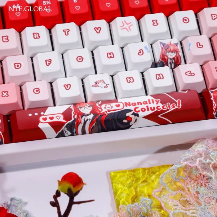 NTE Nanally 120-Key Character Theme Keyboard and Keycap Set | nte.global NTE グッズ 이환 굿즈 | Nanally, NTE 나나리, NTE ナナリ
