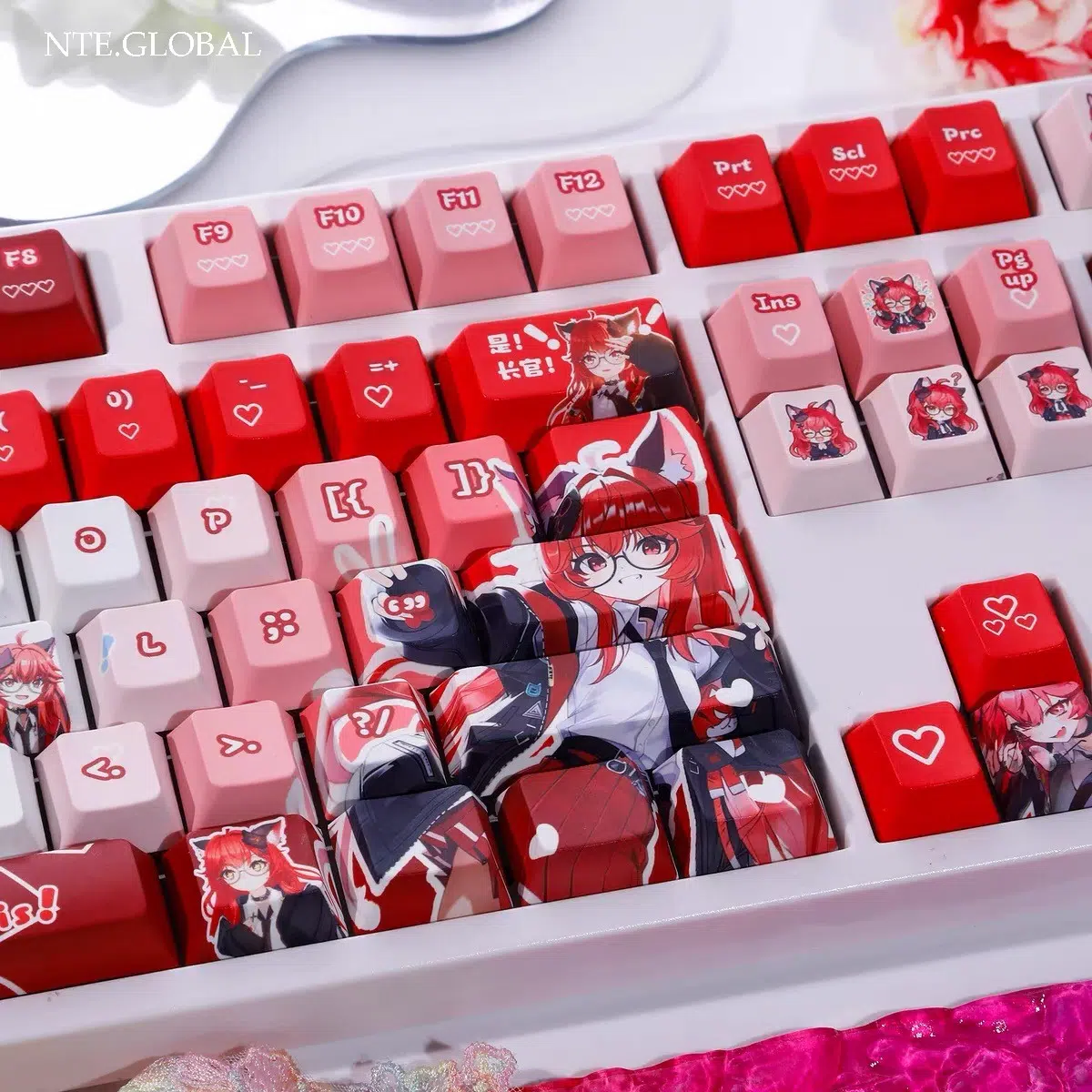 NTE Nanally 120-Key Character Theme Keyboard and Keycap Set | nte.global NTE グッズ 이환 굿즈 | Nanally, NTE 나나리, NTE ナナリ
