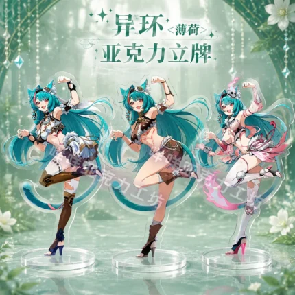 NTE Mint 15 cm Acrylic Standee Collection | nte.global NTE グッズ 이환 굿즈 | Mint, NTE 민트, NTE ミント