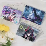 NTE Shinku Liquid Glitter Acrylic Card Display | nte.global NTE グッズ 이환 굿즈 | Shinku, NTE 真紅